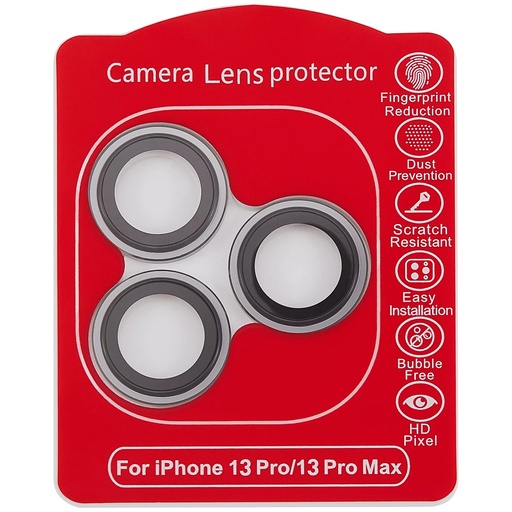 [107085002151] Protection lentille pour iPhone 13 Pro - 13 Pro Max - Apple - Casper - Gris