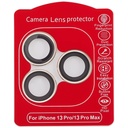 Protection lentille pour iPhone 13 Pro - 13 Pro Max - Apple - Casper - Or