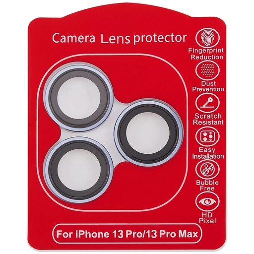 [107085002153] Protection lentille pour iPhone 13 Pro - 13 Pro Max - Apple - Casper - Bleu