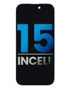 Bloc écran LCD compatible iPhone 15  - Aftermarket: AQ7 Incell